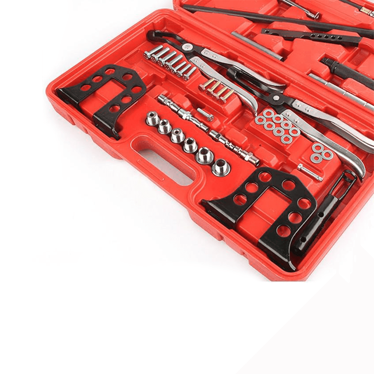 Kit d'outils universel de compresseur de ressort de soupape de culasse de moteur de réparation de véhicule