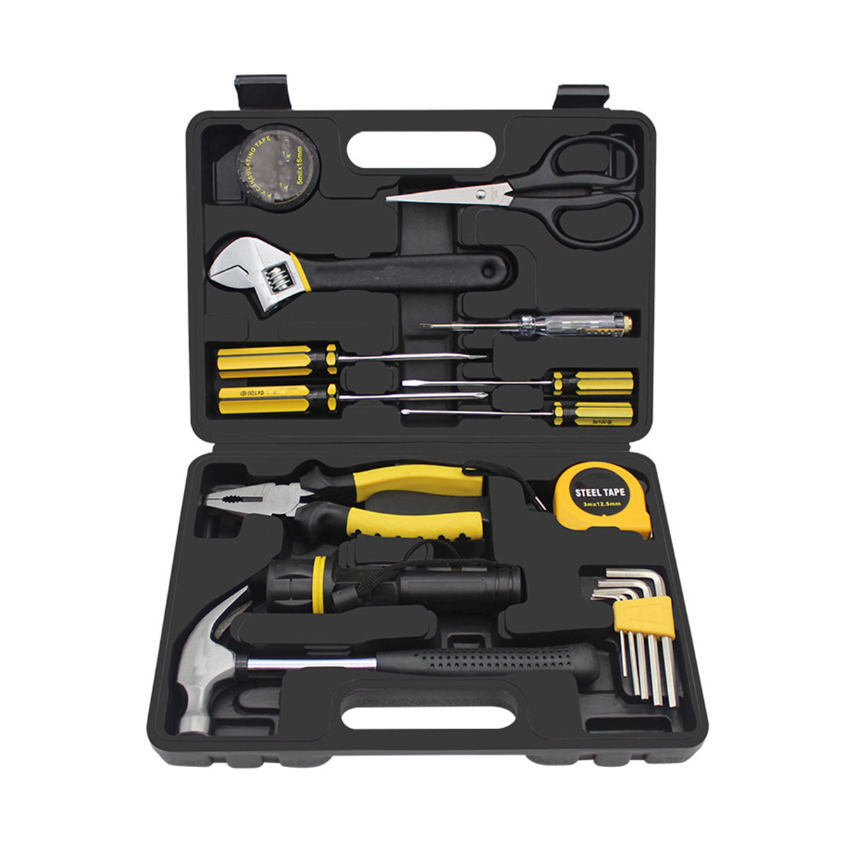 18 pièces gros tournevis bricolage ensemble d'outils de réparation Kit d'outils à main de ménage général