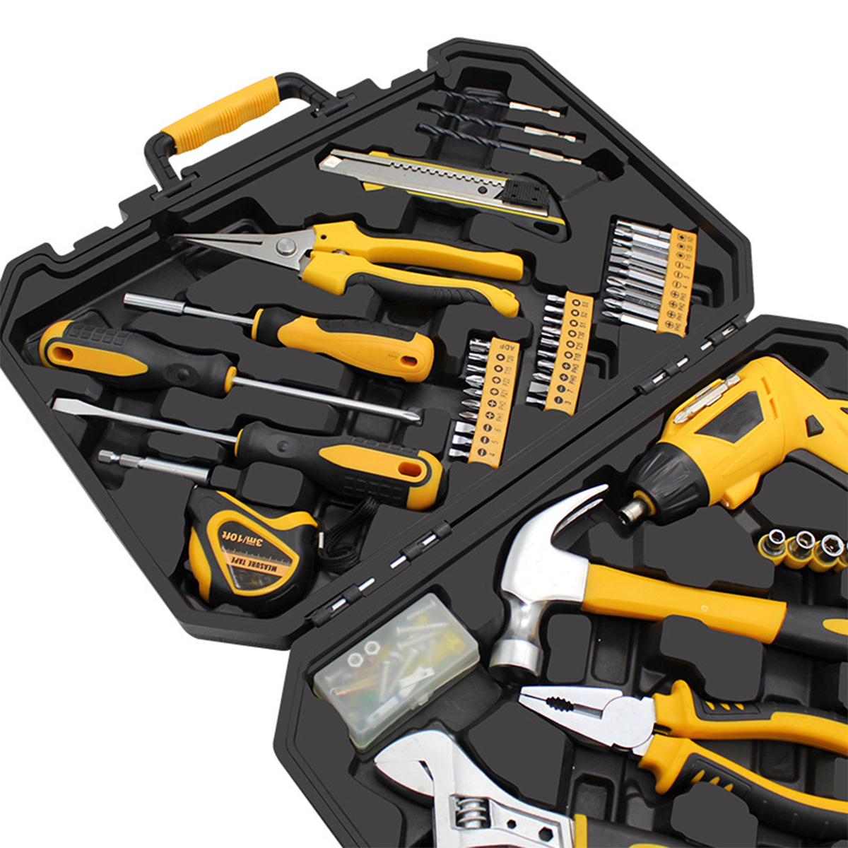 95pcs Combination Hand Tools Box Set Home Household Hand Tool Kit