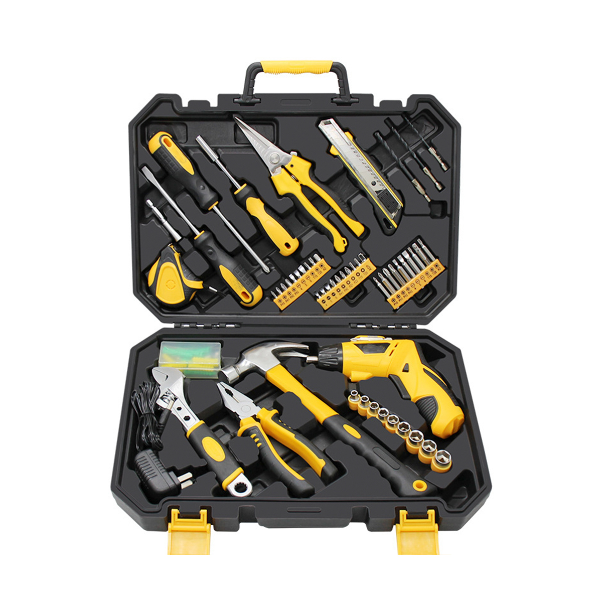 95pcs Combination Hand Tools Box Set Home Household Hand Tool Kit